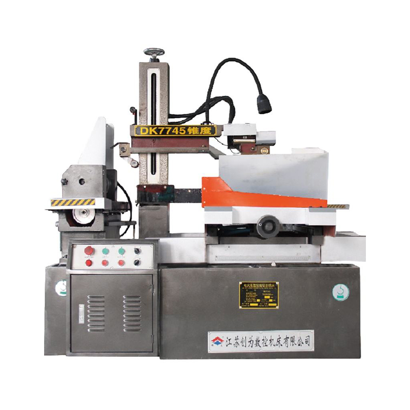 DK7745±15°AZメンテナンスなしCNC EDM高速ワイヤ切断機